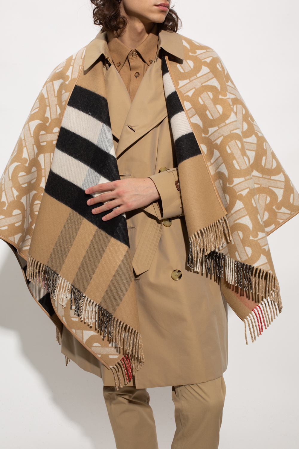 Burberry poncho kids online